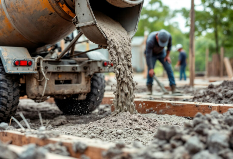 Concrete pumping in construction for efficient delivery